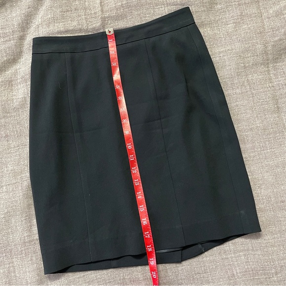 Bebe High Waisted Tailored Pencil Skirt — Black Size 4 - Picture 9 of 9